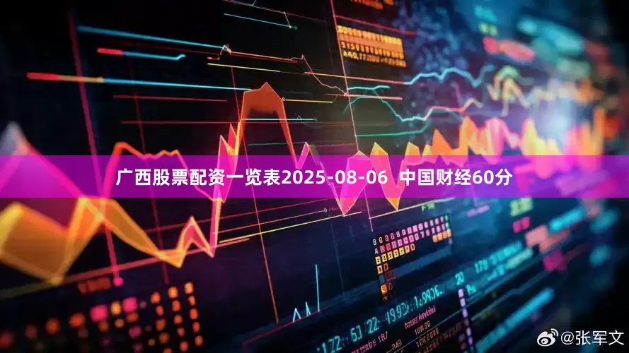 广西股票配资一览表2025-08-06 中国财经60分